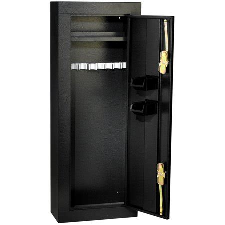 homak 8 rifle steel security gun cabinet|locked steel cabinet for guns.